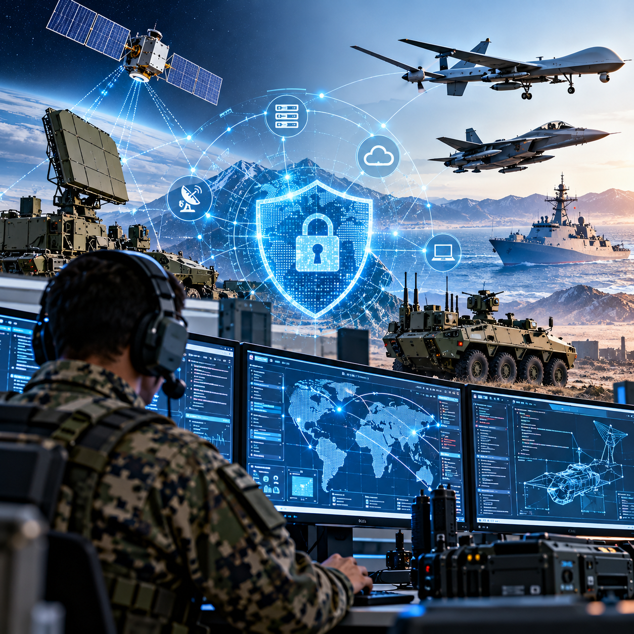 Cybersecurity and Next-Generation Defence Technologies